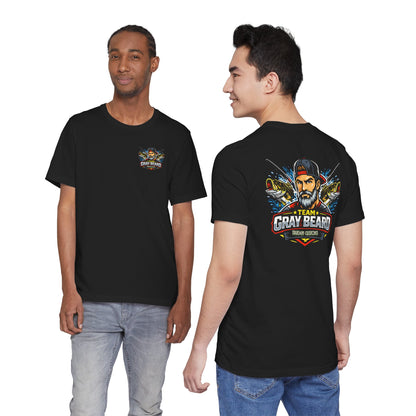 Gray Beard Fishing Team T-Shirt — Men's Fishing Graphic Tee