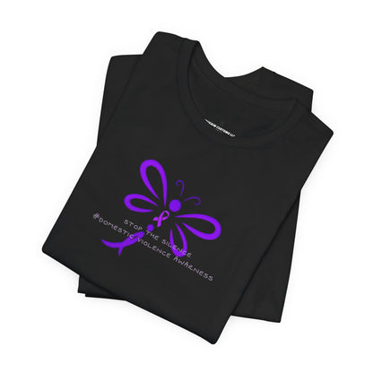 Stop the silence domestic violence awareness T-Shirt