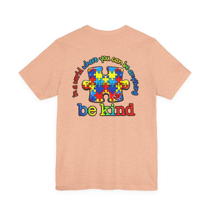 support squad, Be Kind Autism Puzzle T-Shirt