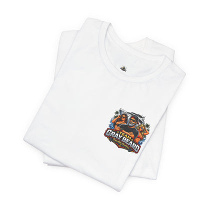 Team Gray Beard T-Shirt — Vintage Beach Boat Fishing Crew Tee