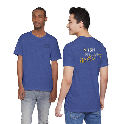 I Spy a Sandbagger T-Shirt — Funny billiards Sandbagger Tee