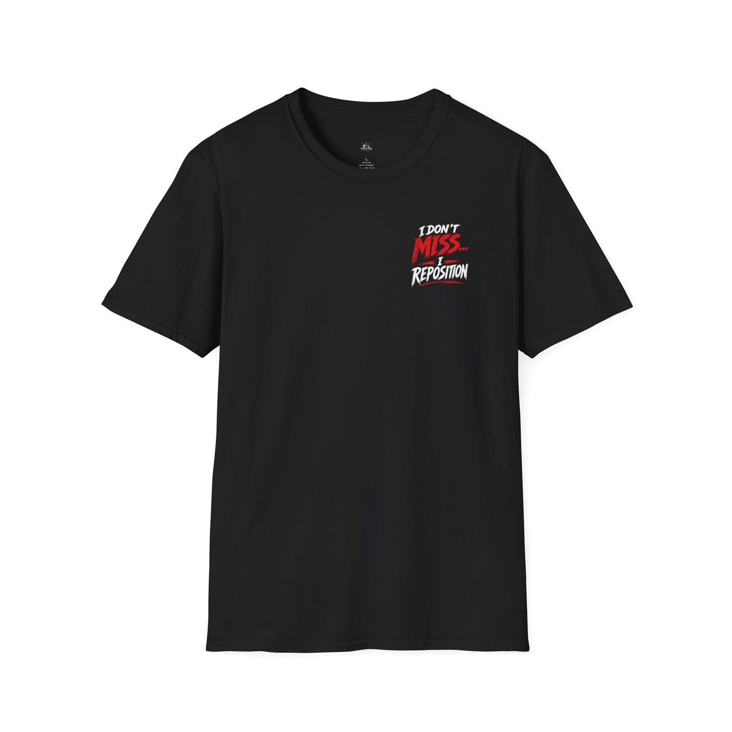 I Don't miss I reposition billiards tee