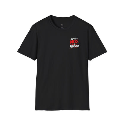 I Don't miss I reposition billiards tee