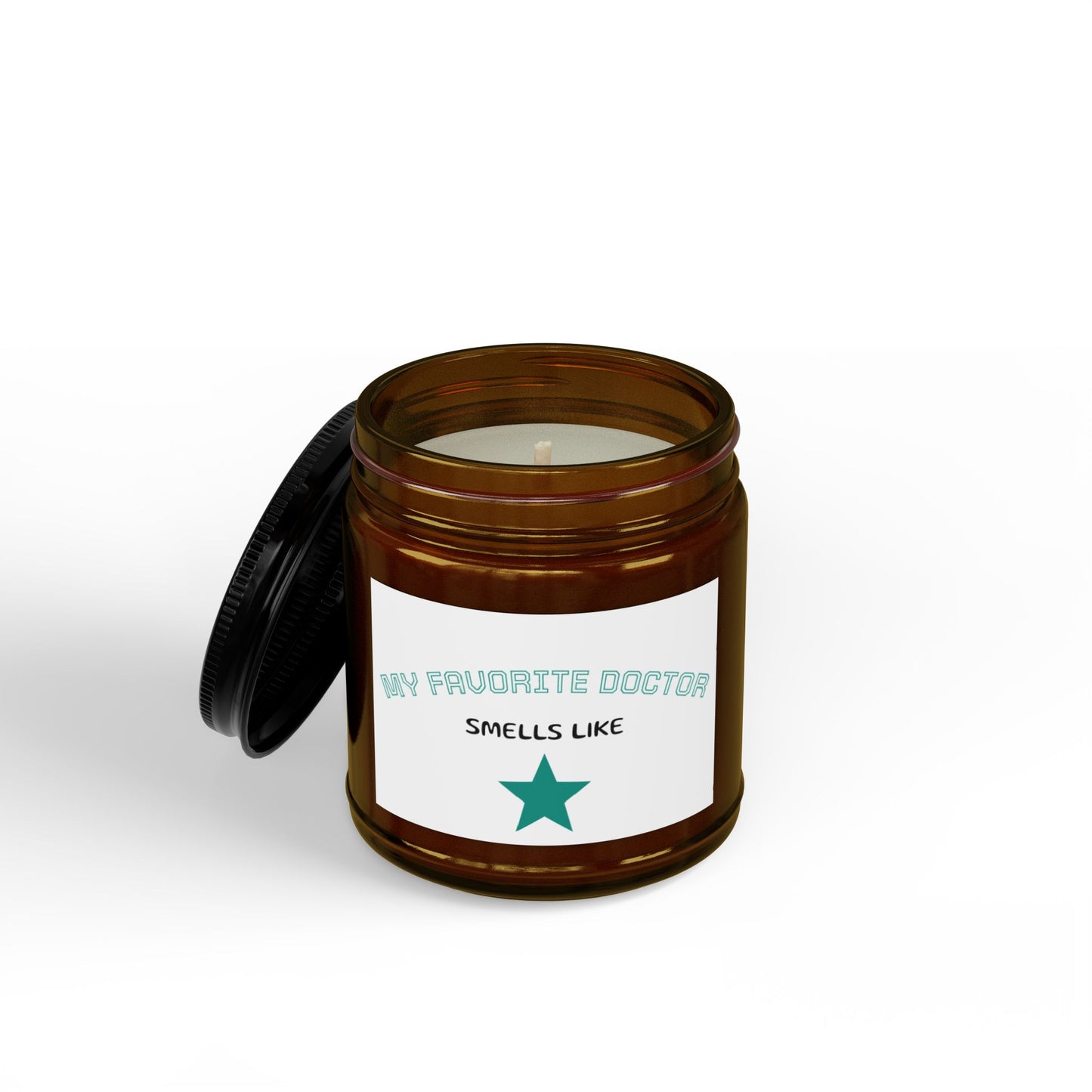 Soy Candle — “My Favorite Doctor Smells Like” Gift Jar (4oz & 9oz)