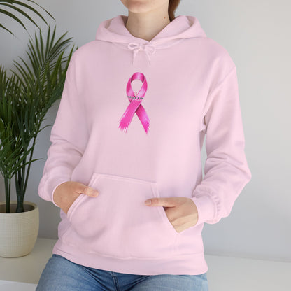 Back the Pink breast cancer Graphic Hooded Sweatshirt