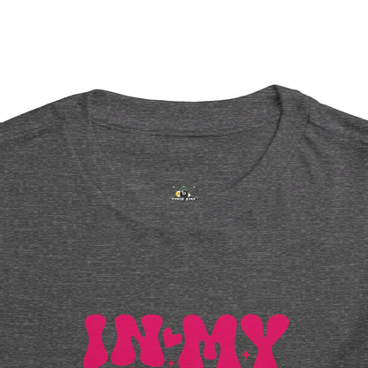 Toddler Tee — "In My Big Sister Era" Retro Pink Announcement Shirt