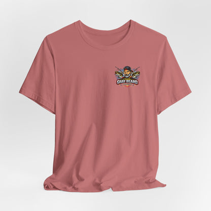 Gray Beard Fishing Team T-Shirt — Men's Fishing Graphic Tee